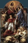 Jacob Jordaens St Charles Cares for the Plague Victims  of Milan Germany oil painting artist